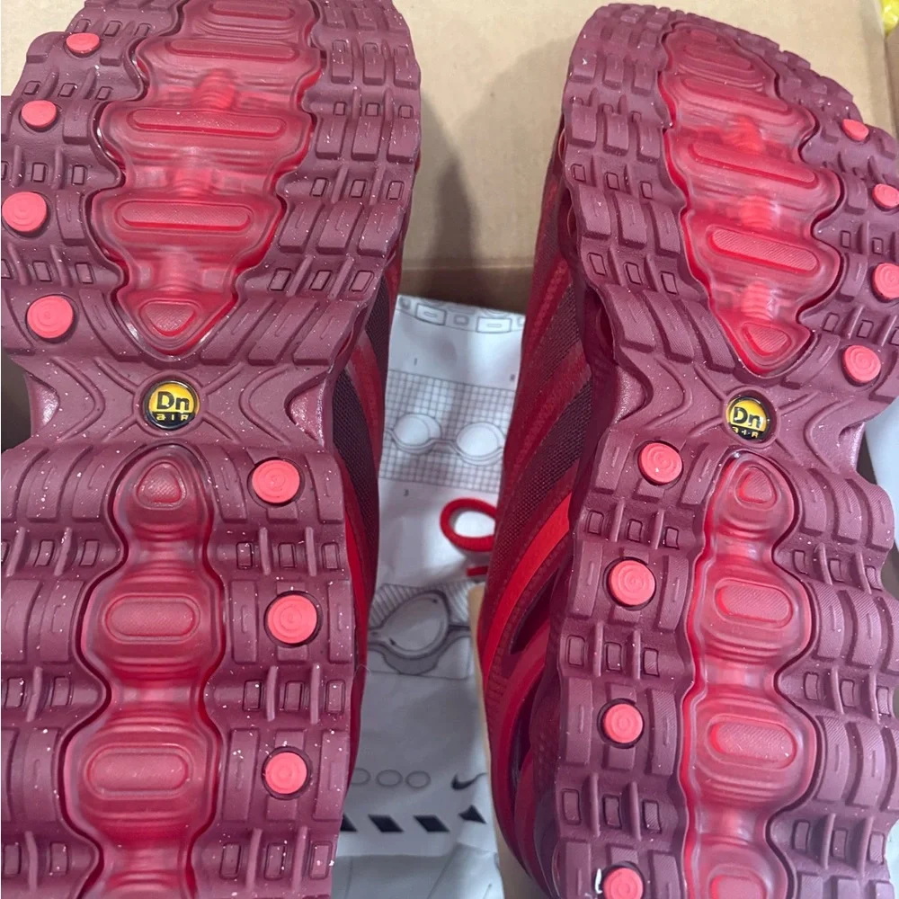Nike Red Women's Air Max Athletic Sneakers - Picture 5 of 15